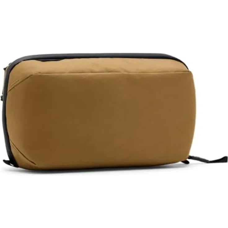 Peak Design Wash Pouch - Kulturtasche Coyote (Hellbraun) mit Origami-Innentasche
