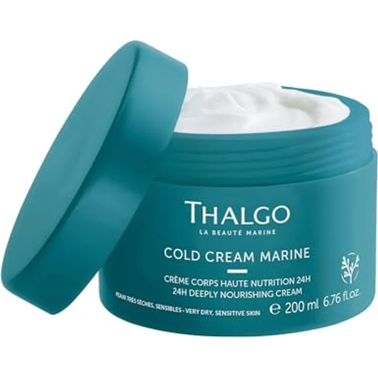 THALGO Feuchtigkeitsspendende Körpercreme – Intensive Pflege für trockene Haut, zarte Textur, langanhaltender Schutz, 200 ml – Bild 2