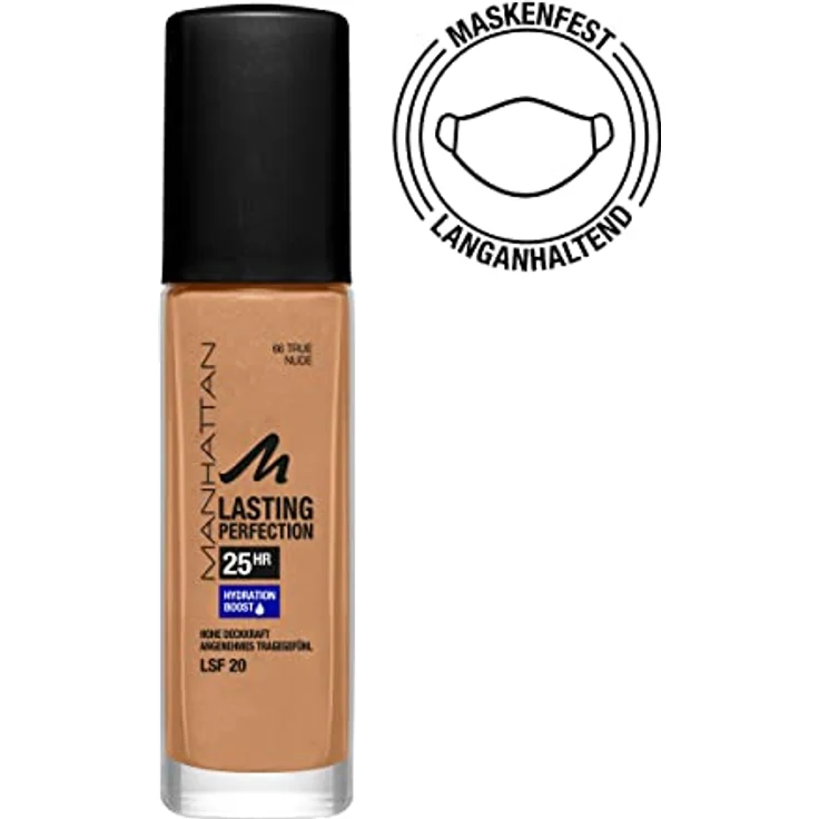 Manhattan Cosmetics Foundation Lasting Perfection 25HR Foundation 33 ml – Bild 2
