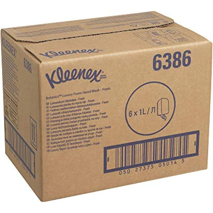 Kleenex Handseife, Schaumseife FRESH, feuchtigkeitsspendend und hautfreundlich, 1000 ml – Bild 6