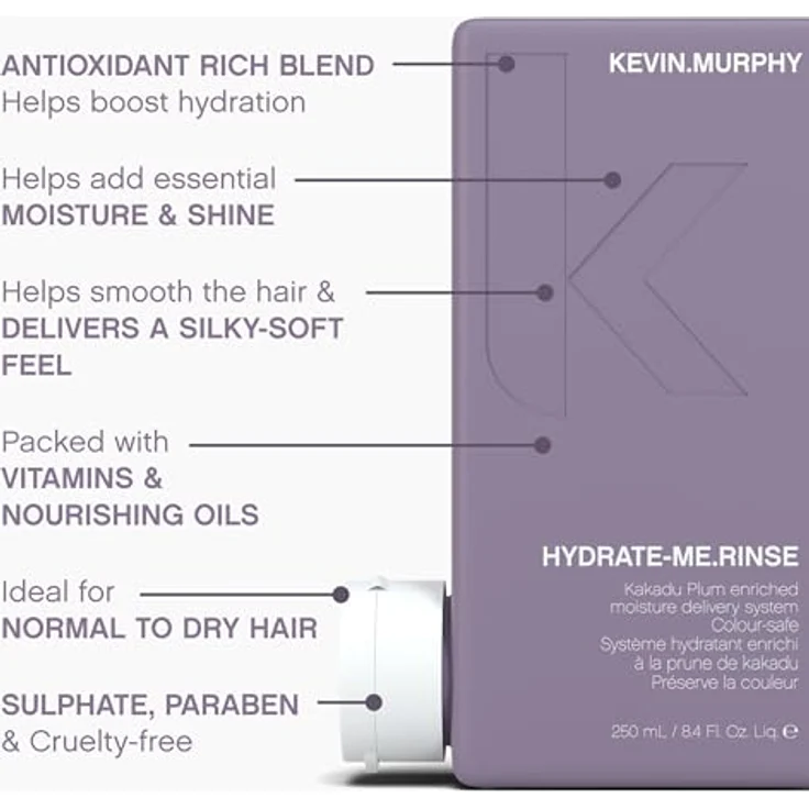 Kevin Murphy Hydrate Conditioner Hydrate-Me.Rinse 250 ml – Bild 4