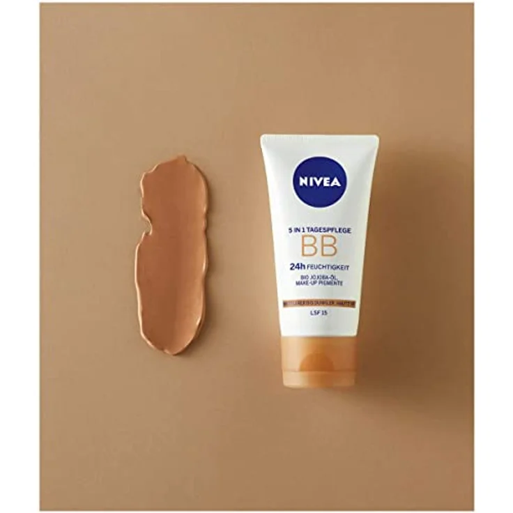 Nivea Gesichtspflege Tagespflege Bb Cream 5 In 1 Blemish Balm Mittel Bis Dunkel (Lsf 15) 50 ml Tagespflege für Damen und Herren – Bild 6
