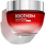 BIOTHERM Blue Peptides Uplift Cream Night, Anti Aging Creme, Gesichtscreme für die Nacht, 50ml, sichtbar straffere Haut