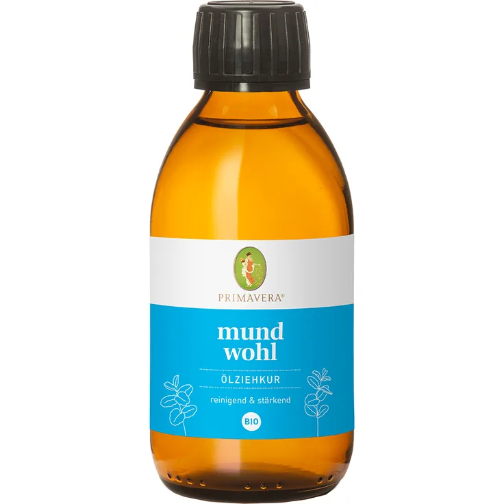 Primavera Mundwohl Ölziehkur Bio Mundziehöl 200 ml