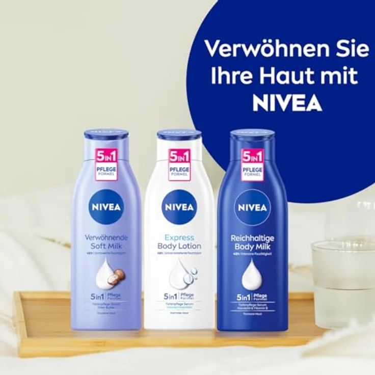 Nivea Body Reichhaltige Milch 400 ml – Bild 5