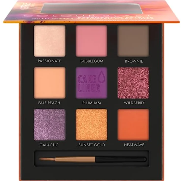 Catrice Colour Blast Eyeshadow Palette, Lidschatten, Nr. 010, Mehrfarbig, 9 Farben, langanhaltend, Expressergebnis, vegan, ohne Mikroplastikpartikel, Nanopartikel frei, ohne Parfüm, 1er Pack (6.75g) – Bild 1