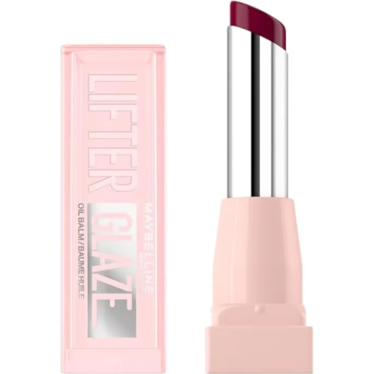 MAYBELLINE NEW YORK Lifter Glaze, Lippenbalsam mit intensiv feuchtigkeitsspendender Formel, hohem Glanz, Farbton 008 Acai Glaze, 2.8 g