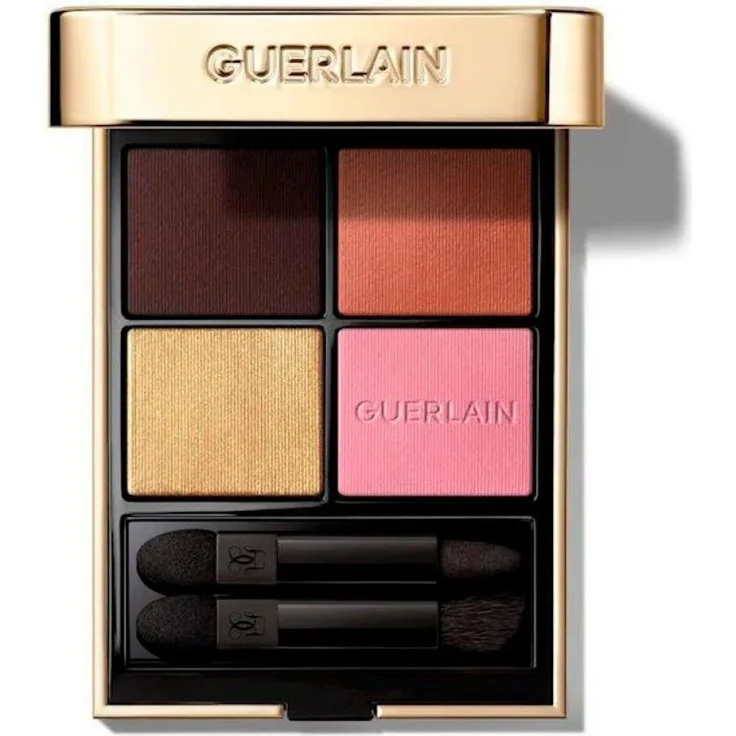 Guerlain Ombres G 555 Metal Butterfly, Lidschattenpalette mit schimmerndem Satin-Finish, 6 g