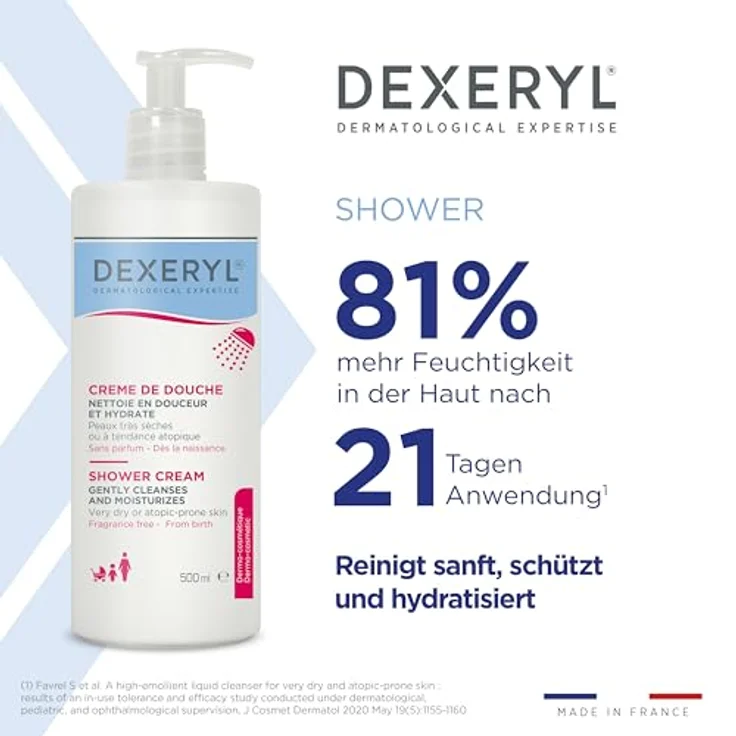 DEXERYL Shower Duschcreme 500 ml – Bild 5