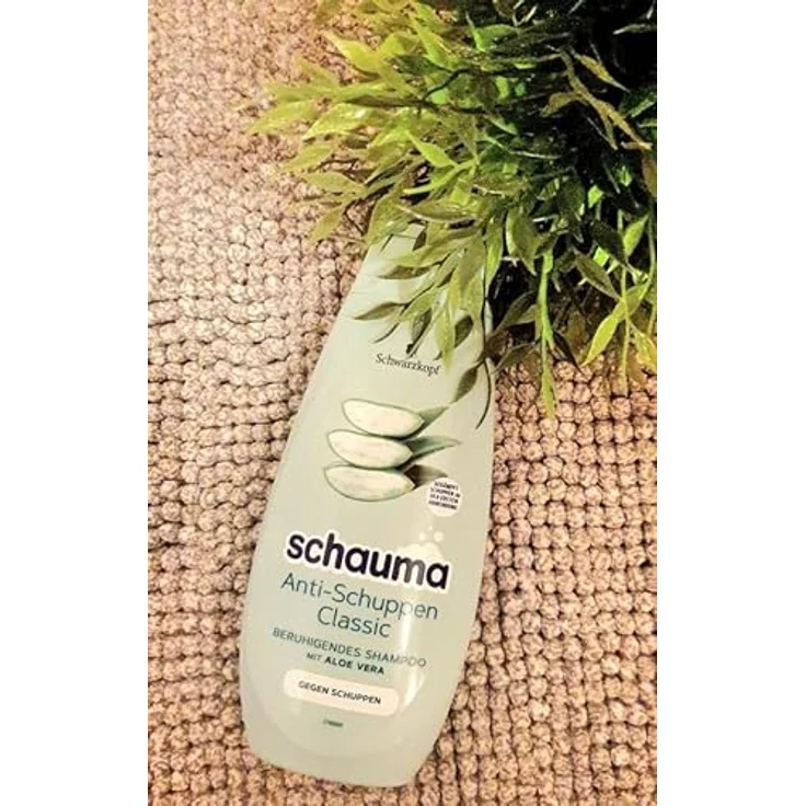 Schauma Shampoo Anti-Schuppen Classic, 400ml - Beruhigendes Shampoo mit Aloe Vera gegen Schuppen – Bild 2