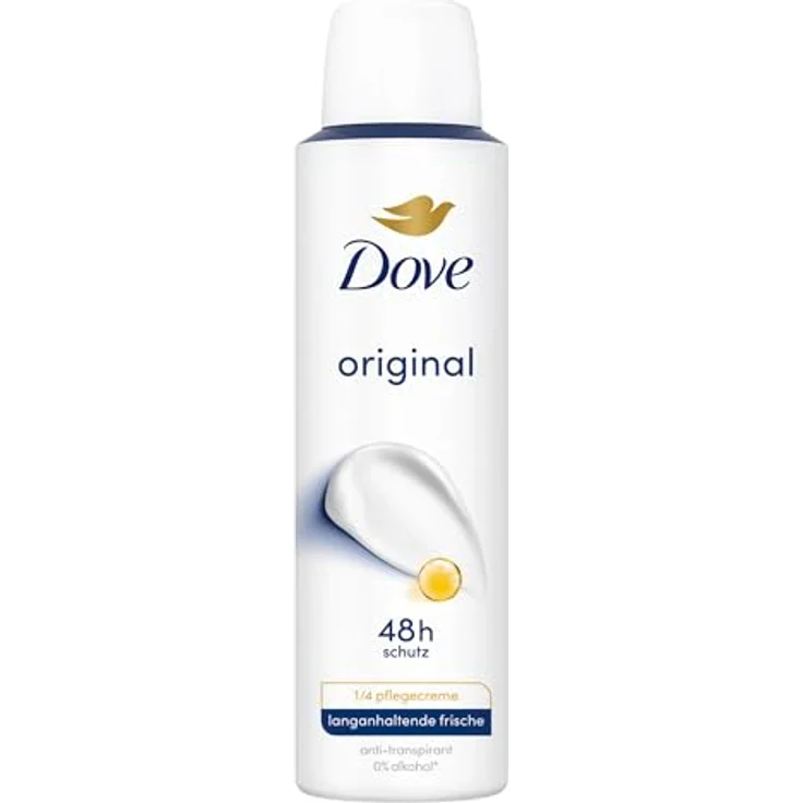 Dove Spray Original 0% Deodorant 150 ml – Bild 2