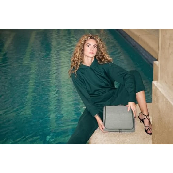 reisenthel toiletbag XL Twist sage praktischer Kulturbeutel mit Haken, wasserabweisendes Material – Bild 5