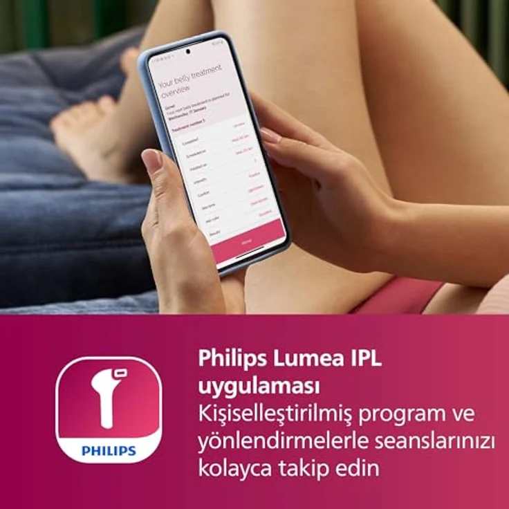 PHILIPS Lumea Advanced BRI921/00, Licht-Haarentferner in Weiß, kühl und bequem, langlebig, flexibel gestaltet, hohe Qualität/Haltbarkeit – Bild 12