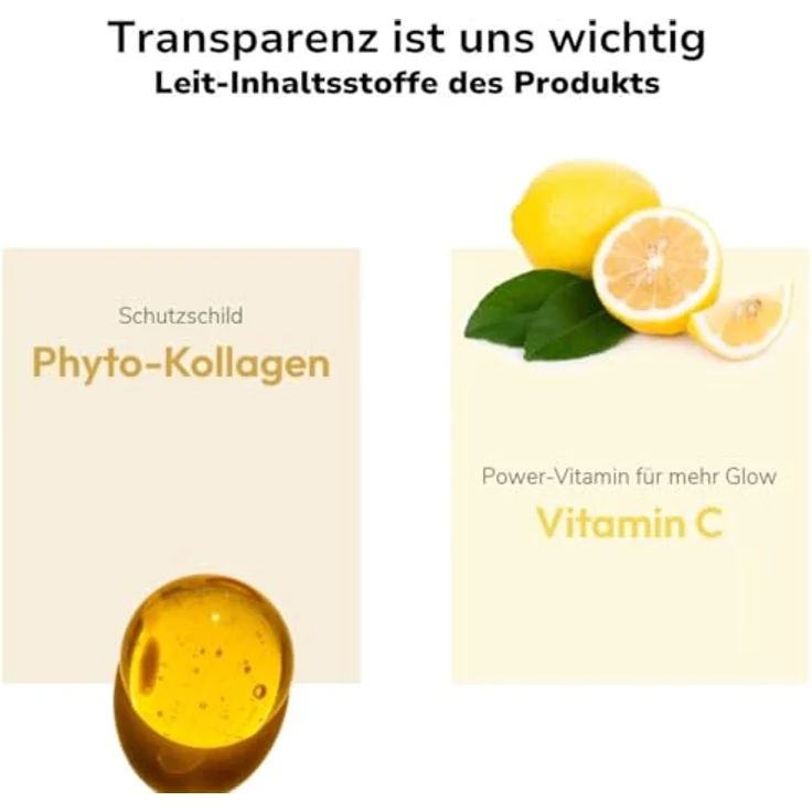 lavera Glow By Nature Vitamin C 3in1 Creme, stärkt natürliche Hautbarriere, schützt vor vorzeitiger Hautalterung, mit Q10, vegan, 50 ml – Bild 4