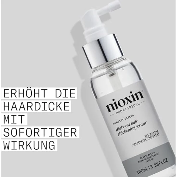 NIOXIN Density Defend Diaboost Hair Thickening Serum - Leave In Haarpflege für kräftigeres Haar - Niacinamid Serum (100 ml) – Bild 3