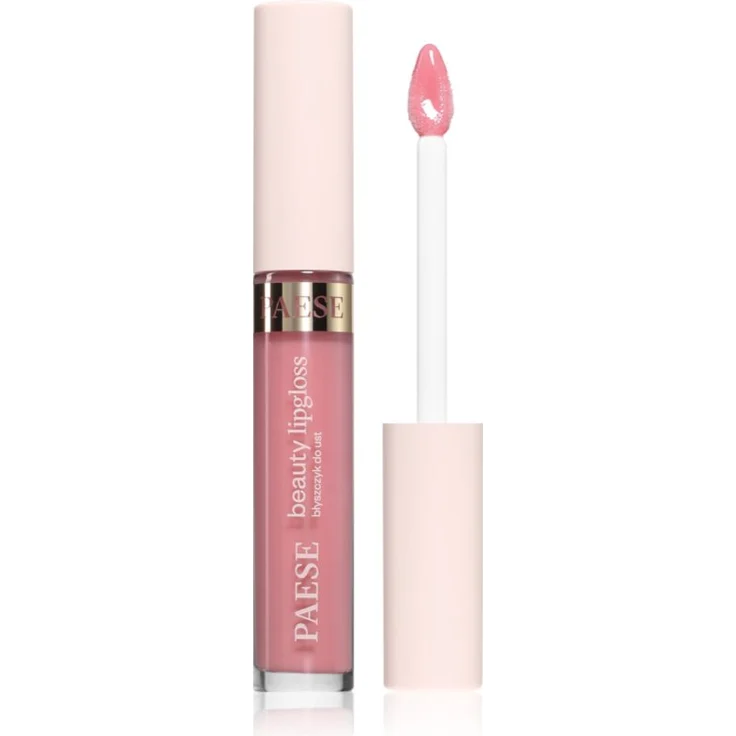 Paese Tasty Lips Beauty Lipgloss, hochglänzender Lipgloss in Farbton 15 Raspberry Cream, 4.5 ml, spendet Feuchtigkeit und pflegt