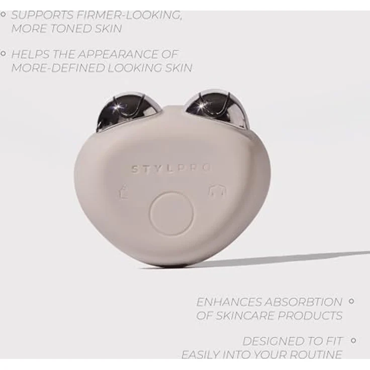 STYLPRO Dual Microcurrent Face & Body Toning Device, Massagegerät mit zwei Frequenzen und drei Intensitätsstufen, wasserfest – Bild 5