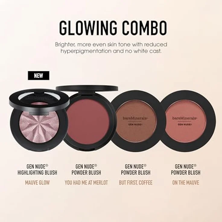 bareMinerals Gen Nude Powder Blush, Rouge für Damen mit mineralreicher Formel, 6 g – Bild 5