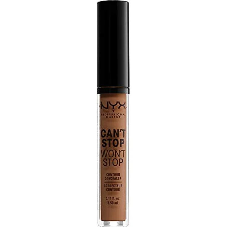 NYX Professional Makeup Wedding Can't Stop Won't Stop Concealer, hohe Deckkraft, wasserfeste Textur, 3,5 ml, Nr. 17 - Cappuchino – Bild 5