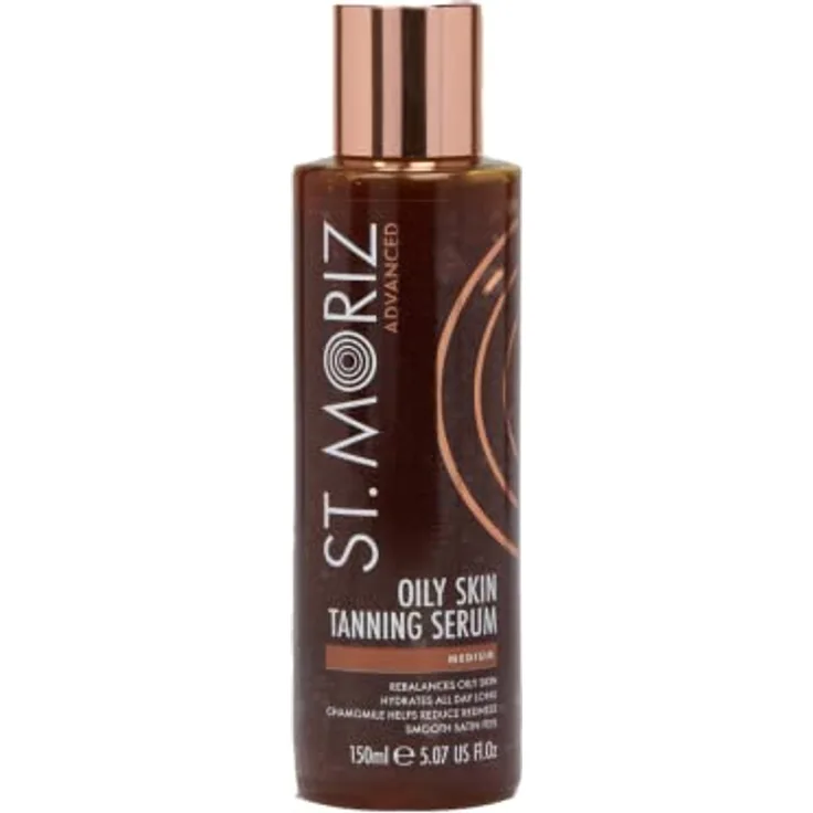 St Moriz Advanced Oily Skin Serum, leichte künstliche Bräune mit Zitronen-Myrte und Kamille, 150 ml