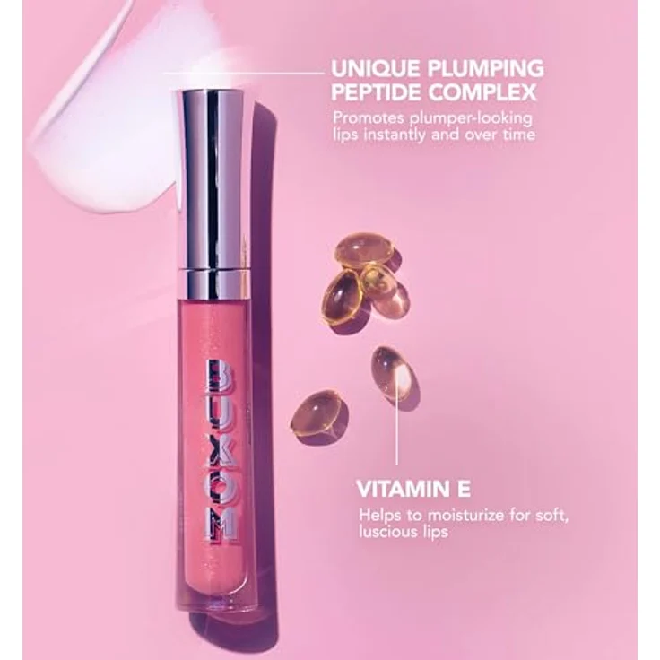 Buxom FULL-ON™ PLUMPING LIP POLISH GLOSS Volumen Lipgloss, Farbton Brandi, 4,45 ml, veganer Hochglanz-Lipgloss für pralle Lippen – Bild 5