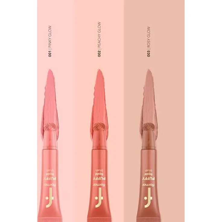 Flormar Puffy Blush 12 ml, Rouge in PINKY GLOW für einen strahlenden Teint – Bild 5