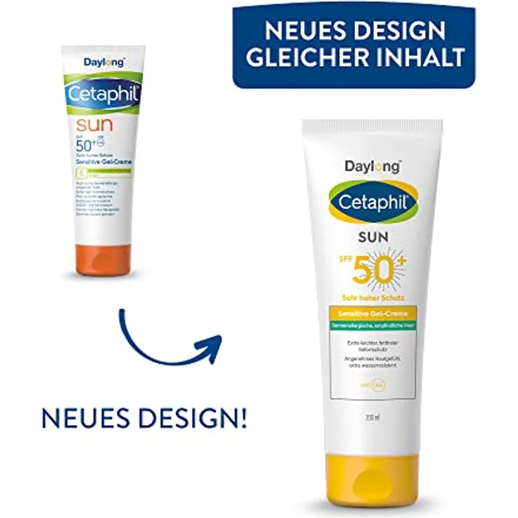 Cetaphil Produkte Cetaphil Produkte Cetaphil Sun Daylong SPF 50 sensitive Gel Sonnencreme 200 ml – Bild 2