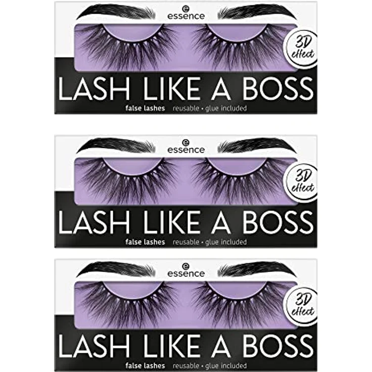 essence Lash Like A Boss 02 Wimpern 6 Stück – Bild 1