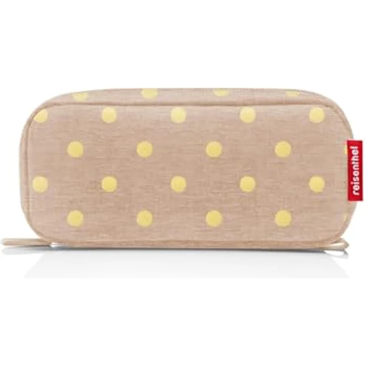 reisenthel multicase, Multi-Use-Etui für Kosmetik und Büro, metallic dots Coffee, wasserabweisend, aus recyceltem PET – Bild 2