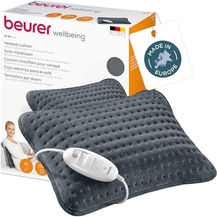 Beurer HK 48 Sofa-Heizkissen Grau (36541068158) – Bild 2