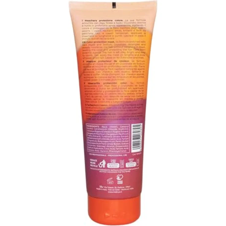 Inebrya Color Perfect Mask Farbschutz, 250 ml - Haarkur & Öl für Qualität/Haltbarkeit, Langlebigkeit, und Robustheit – Bild 2