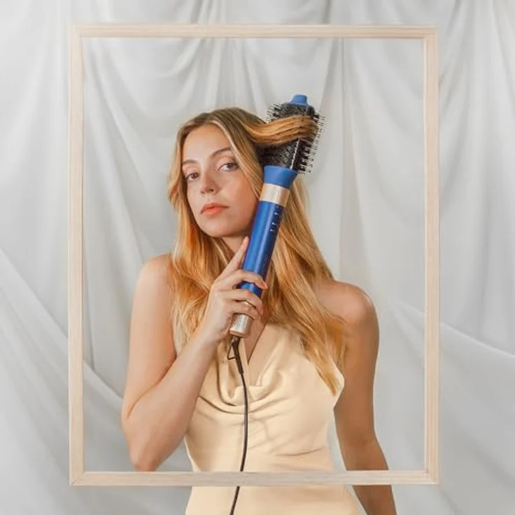 Cecotec Bamba CeramicCare 14in1 AirGlam, Warmluftbürste mit 1400 Watt, Keramikbeschichtung, Ionen-Technologie und 3 austauschbaren Bürstenköpfen – Bild 9