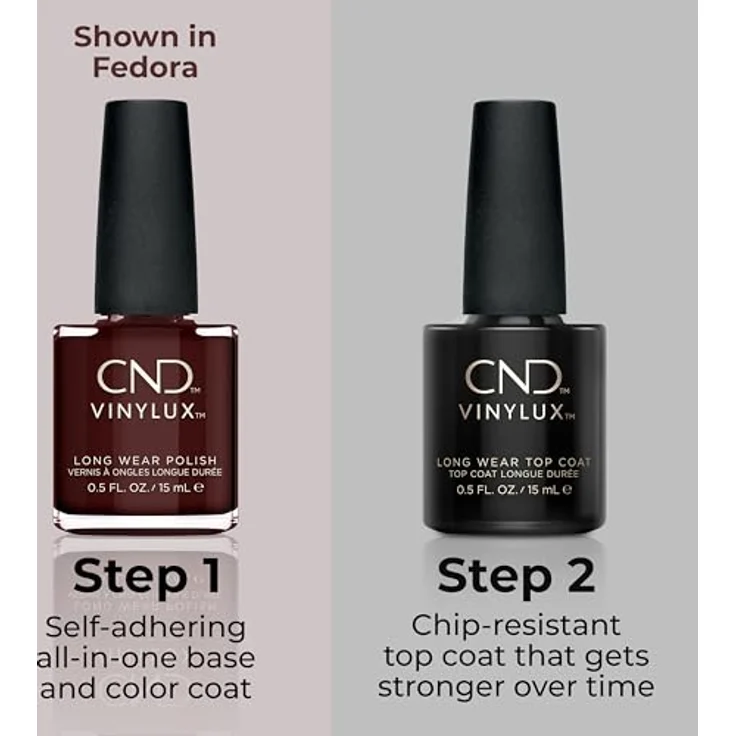 CND Vinylux Weekly Polish #114 Fedora 15 ml, Farbton: Rot – Bild 4
