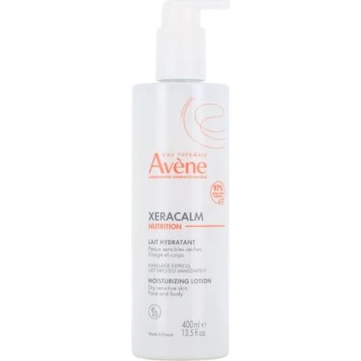 Avene XeraCalm Nutrition Moisturizing Lotion for Dry Sensitive Skin 400 ml, Langlebig und geeignet für verschiedene Sportarten – Bild 1