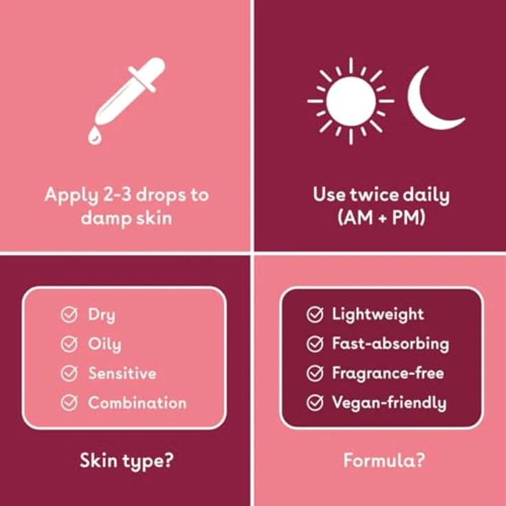 Q+A Hyaluronic Acid Feuchtigkeitsspendendes Serum mit Hyaluronsäure 30 ml – Bild 5
