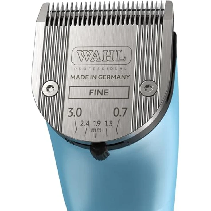 Wahl Pro Pet Motiva2 Blue Ivy, professioneller Tierhaarschneider mit 5-in-1 Schneidsatz, Akku- und Netzbetrieb, leise, ergonomisch und leicht – Bild 10