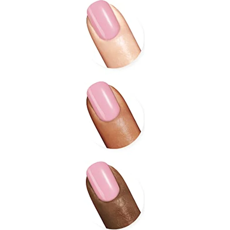 Sally Hansen Insta Dri Nagellack, Rosa (263 Racing Rose), 9.17 ml - Schnell trocknender 3-in-1 Nagellack mit bis zu 33% längerem Halt – Bild 3