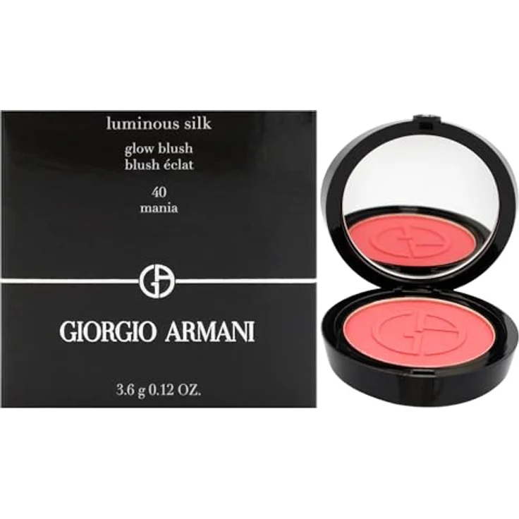 Armani Luminous Silk Glow Blush, Rouge für strahlende Haut, Farbton 40 Mania, 3.6 g – Bild 1