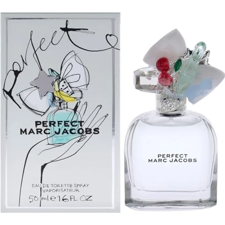 Marc Jacobs PERFECT edt vapo, Damenduft mit Polygonum, rosa Pfeffer und Zeder, 50 ml