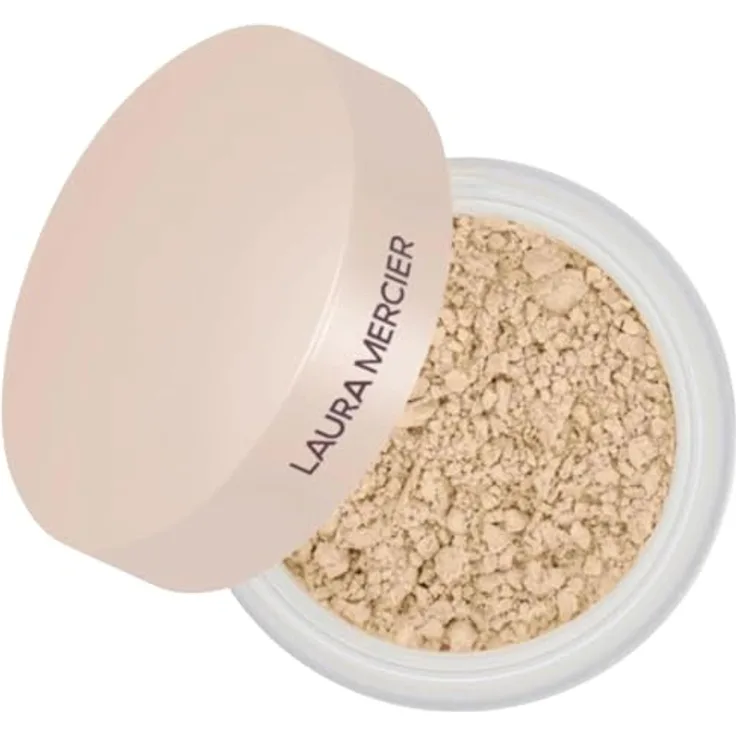 Laura Mercier MINI TRANSLUCENT LOOSE SETTING POWDER ULTRA BLUR, Fixierpuder mit mattierendem Finish und Hyaluronsäure, 6 g