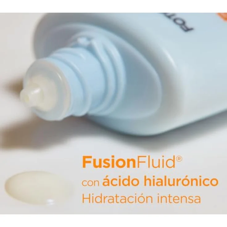 ISDIN Fusion Fluid LSF 50+ 50 ml | Sonnencreme für das Gesicht | Mattierend und mit Anti-Aging-Wirkstoffen, hypoallergen – Bild 3