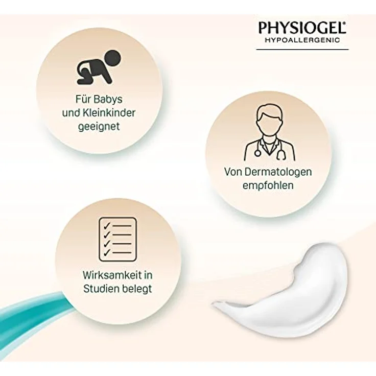 PHYSIOGEL Scalp Care Mildes Shampoo und Spülung 250 ml – sanfte Reinigung und Kopfhaut Pflege für empfindliche, trockene Kopfhaut – Feuchtigkeitsshampoo & Conditioner für glänzendes Haar – Bild 4