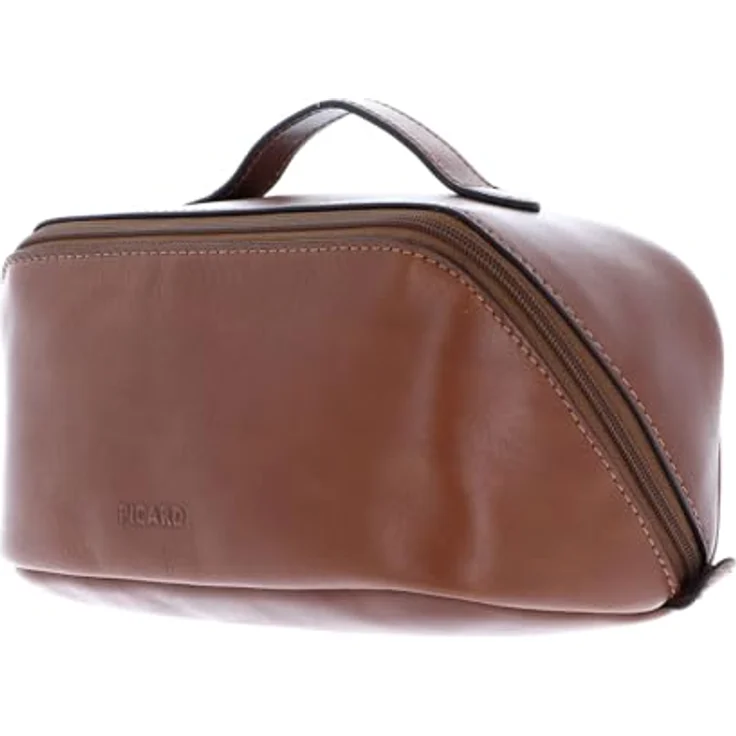 Picard Toscana - Kulturbeutel 24 cm Rindleder Camel – Bild 2