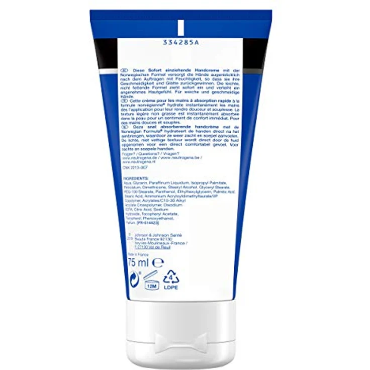 Neutrogena Sofort einziehende Handcreme 75 ml – Bild 3