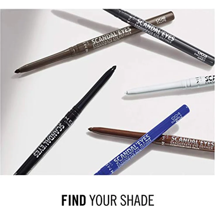 Rimmel ScandalEyes Exaggerate, automatischer Konturstift, wasserfest, Farbton 004 Cobalt Blue, 0,35 g – Bild 10
