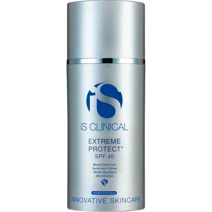 iS Clinical Extreme Protect SPF 40, Sonnencreme mit mehrstufigem UVA/UVB-Schutz, wasserfest, 100 g