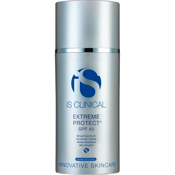 iS Clinical Extreme Protect SPF 40, Sonnencreme mit mehrstufigem UVA/UVB-Schutz, wasserfest, 100 g