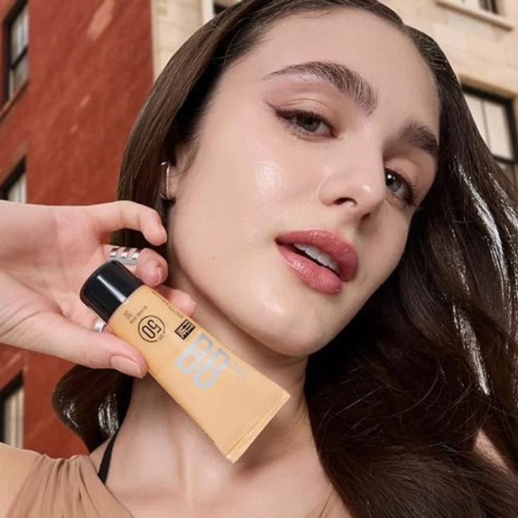 MAYBELLINE NEW YORK Fit Me! BB BB Cream SPF 50, Farbton 30, 30 ml, getönte Tagescreme für natürliche Deckkraft und Hautpflege – Bild 6