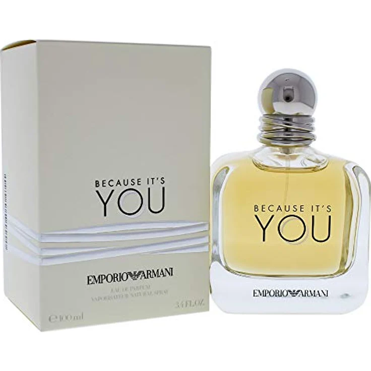 Emporio Armani Because it's YOU Eau de Parfum (EdP) Damenduft 100 ml Duftfamilie: blumig, fruchtig – Bild 3