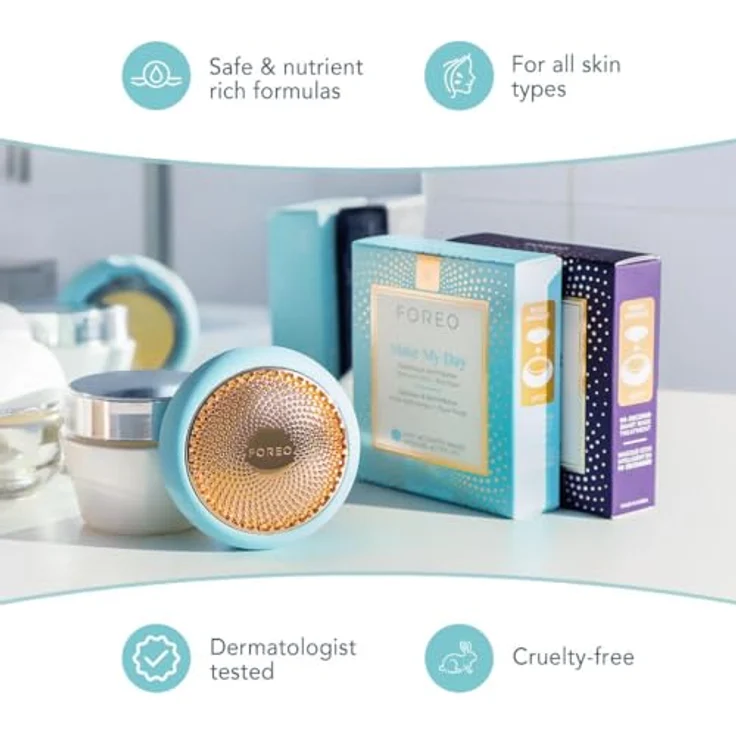 Foreo Gesichtspflege Reinigungsprodukte Ufo Activated Mask Make My Day 7 x 6 g – Bild 6